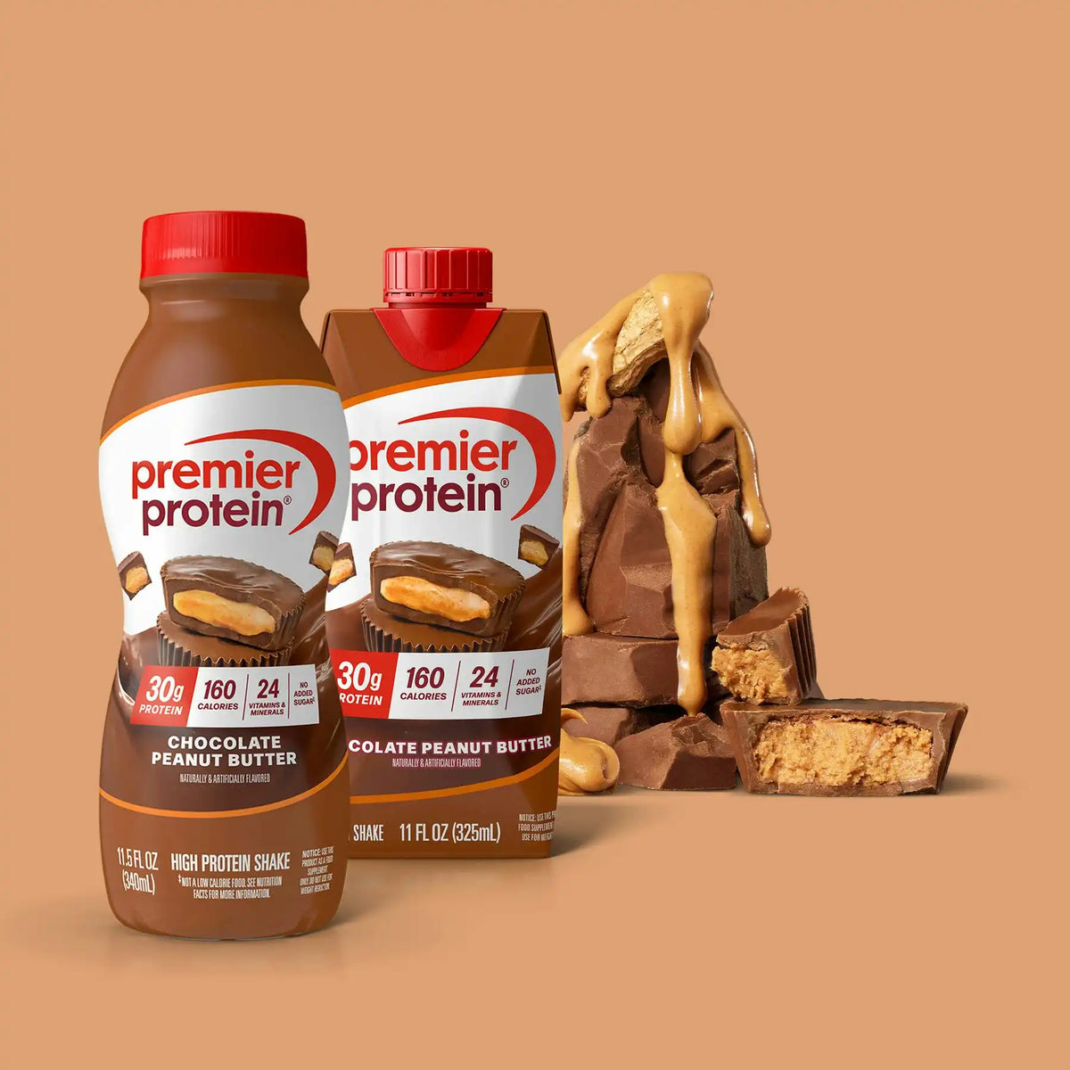Chocolate Peanut Butter Protein Shake